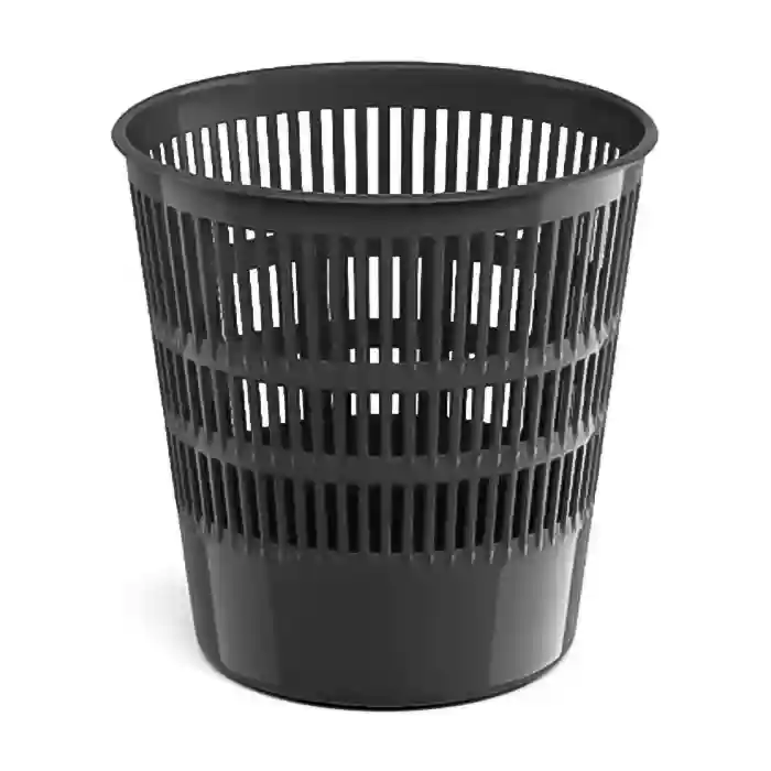 Coș pentru birou 10 l Negru