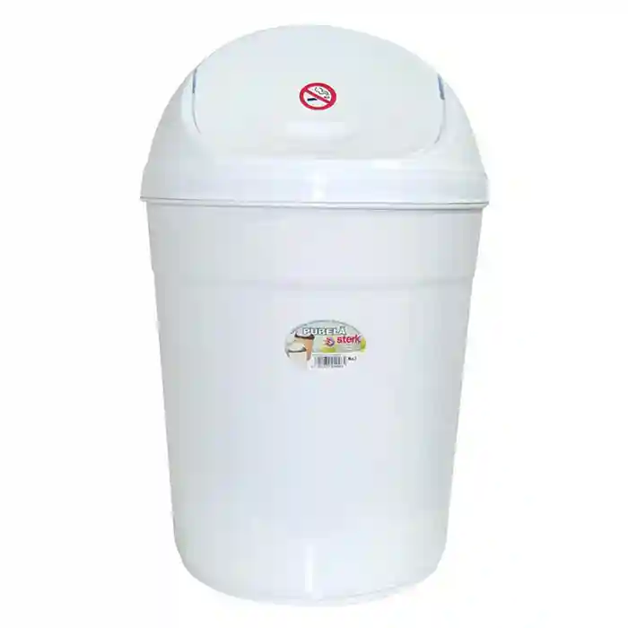 Coș de gunoi 6 L Nr2 alb