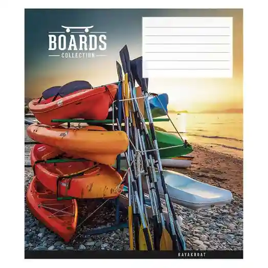 Caiet 24 foi, pătrățele, Star Boards collection