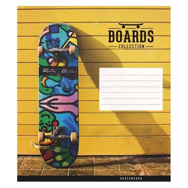 Caiet 24 foi, pătrățele, Star Boards collection