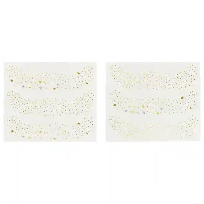 Tatuaj autocolant MESHU "Freckles", 15x18,5 cm, ambalaj individual