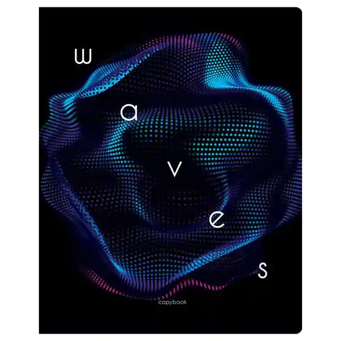 Тетрадь 80 листов клетка BG "Motion Graphics"