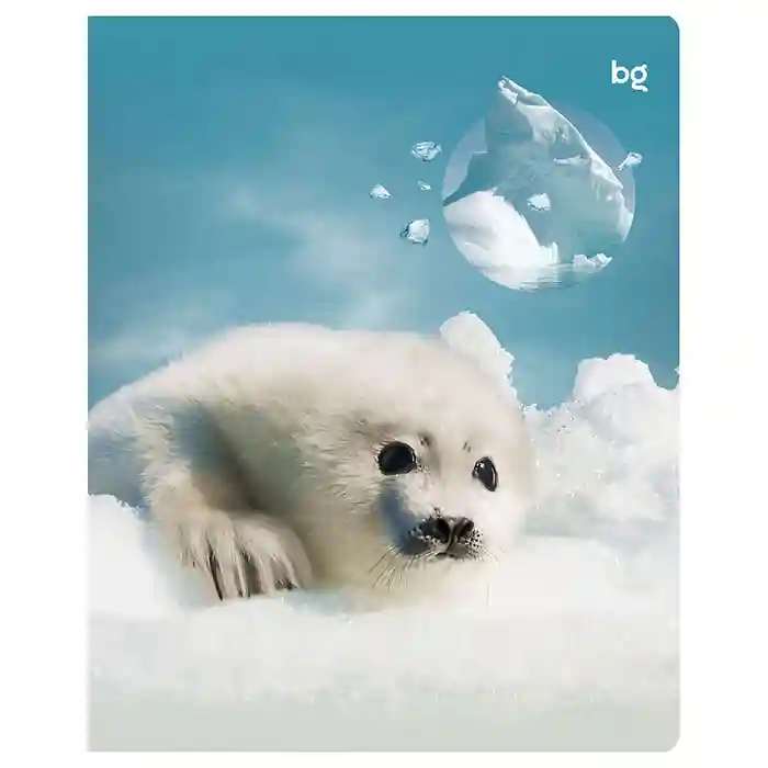 Caiet pătrățele 96 foi BG “Natural Environment”