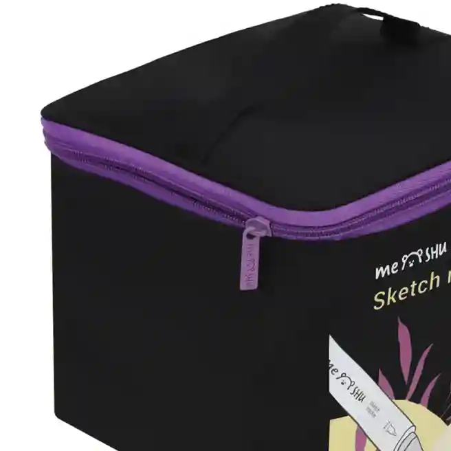 Set de carioci cu două fețe MESHU, 100  bucăți pentru sketching