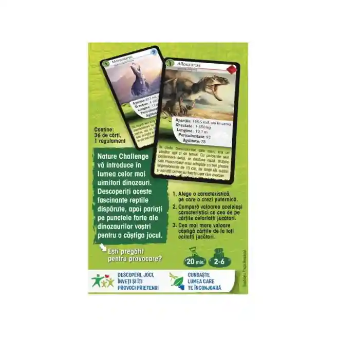 LG Обучающая игра Nature Challenge: Динозавры, код 61226