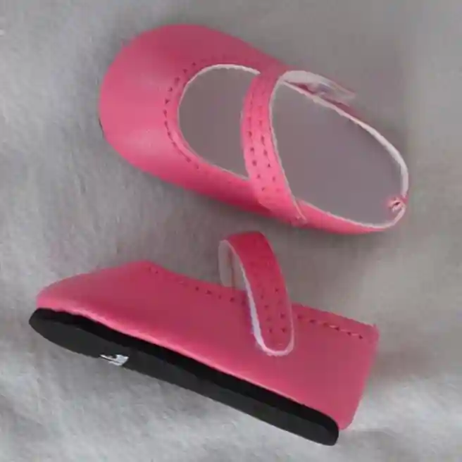 PR Pantofi roșu pentru păpușă 32 cm, cod 60925