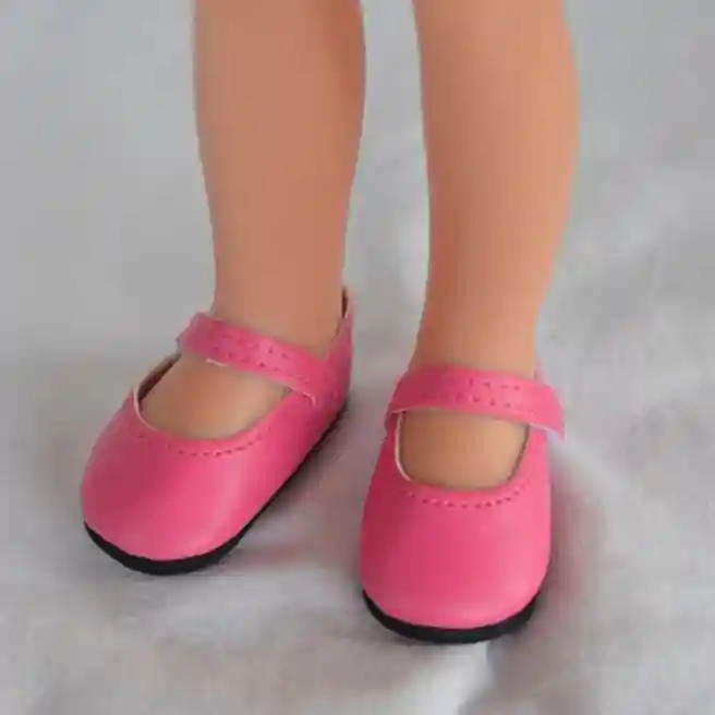 PR Pantofi roșu pentru păpușă 32 cm, cod 60925