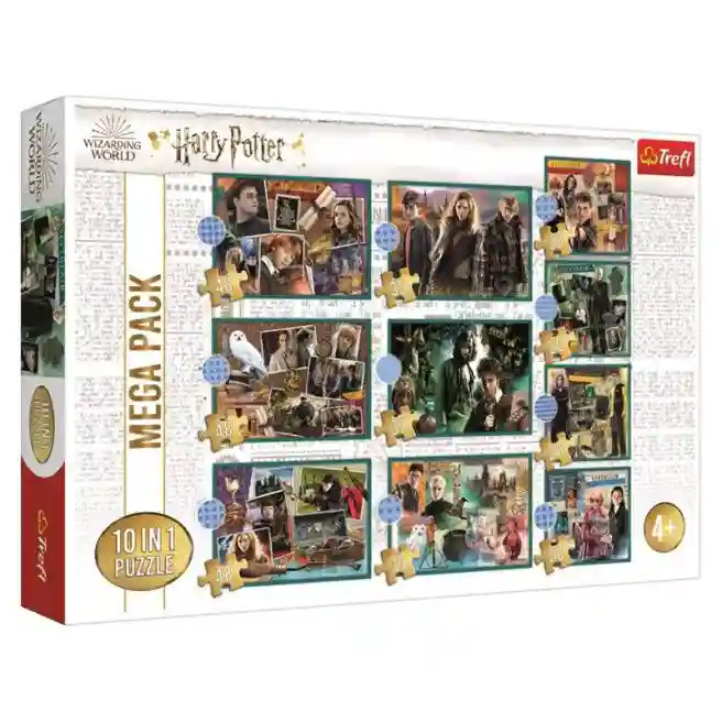 TF Puzzle "10in1" - In the world of Harry Potter / Warner Harry Potter, cod 50194