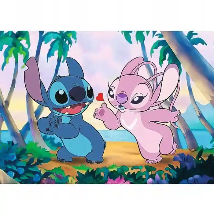 TF Пазлы "1000 Premium Plus" - Stitch & Angel, код 61431