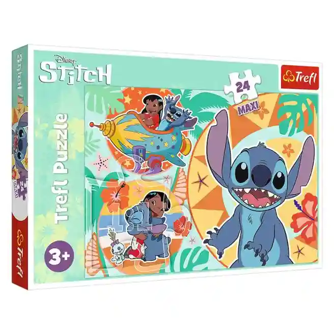 TF Puzzle "24 Maxi" - "Happy day of  Lilo&Stitch / Disney Lilo&Stitch", cod 60006