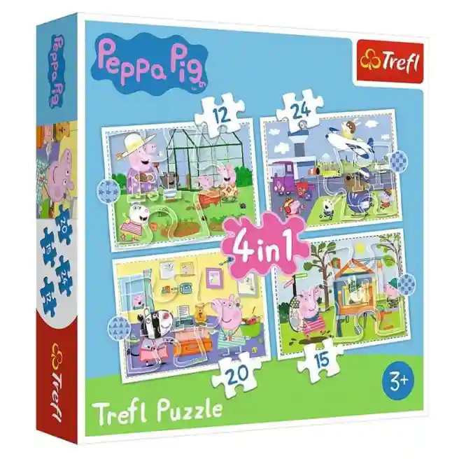 TF O sărbătoare a amintirilor. Peppa Pig, 4 în 1,  cod 46904
