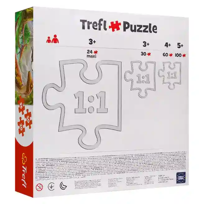 TF Puzzle - "3in1" -  The extraordinary world of dinosaur, cod 41661