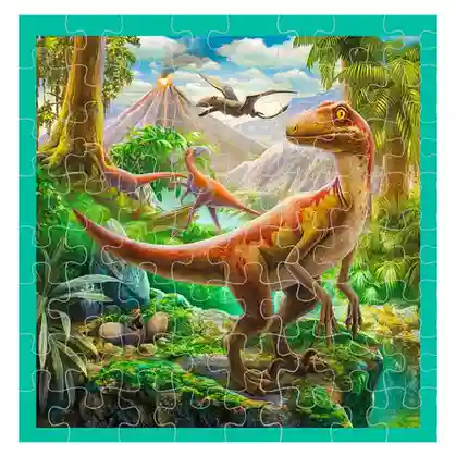 TF Puzzle - "3in1" -  The extraordinary world of dinosaur, cod 41661