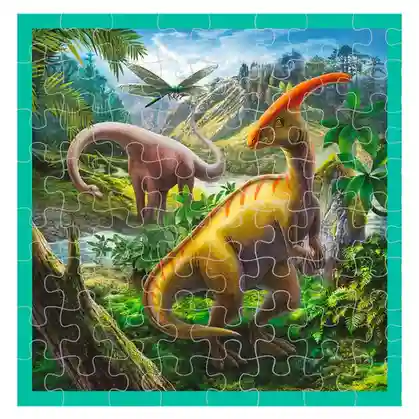 TF Puzzle - "3in1" -  The extraordinary world of dinosaur, cod 41661