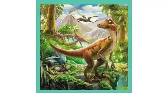 TF Puzzle - "3in1" -  The extraordinary world of dinosaur, cod 41661