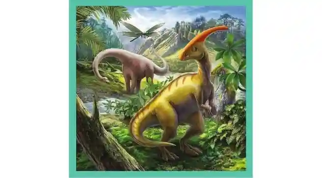 TF Puzzle - "3in1" -  The extraordinary world of dinosaur, cod 41661