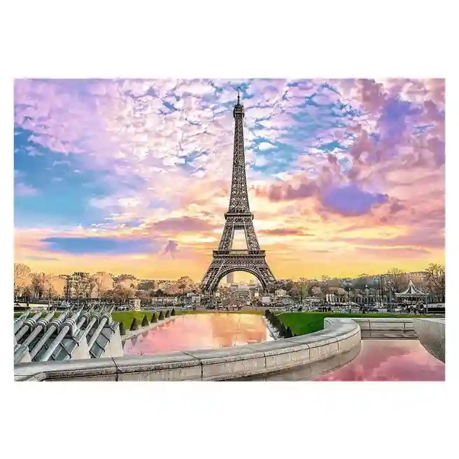 TF Пазлы "1000 UFT" - "Eiffel Tower, Paris, France", код 49888