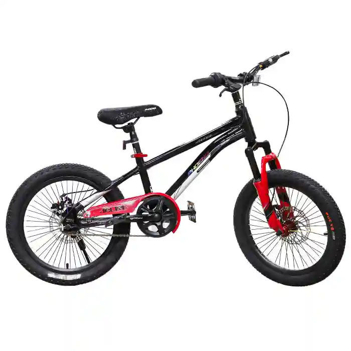 PH Bicicletă pentru copii cu 2 roți,18 inch, negru, cod 61515