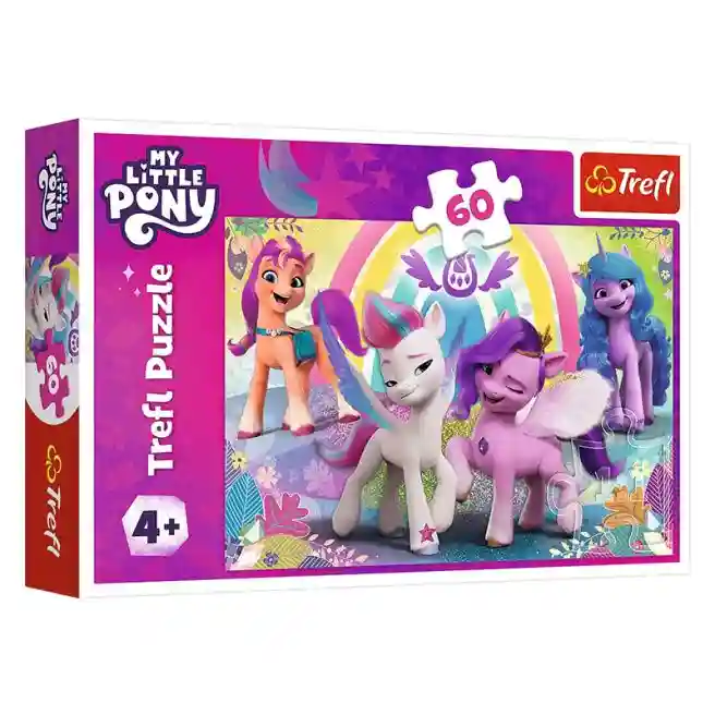 TF Пазлы "60" - "In the world of friendship / Hasbro, My Little Pony", код 60015