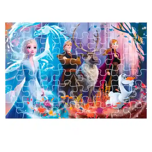 TF Пазлы "100" - Magic of Frozen / Disney Frozen 2, код 43128