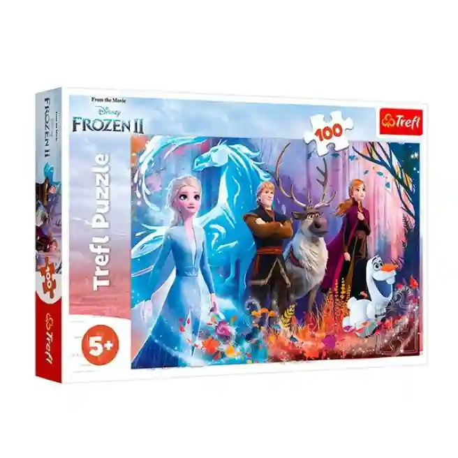 TF Пазлы "100" - Magic of Frozen / Disney Frozen 2, код 43128