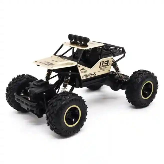 Машина на радиоуправлении "Rock Crawler" золотая, код 137670