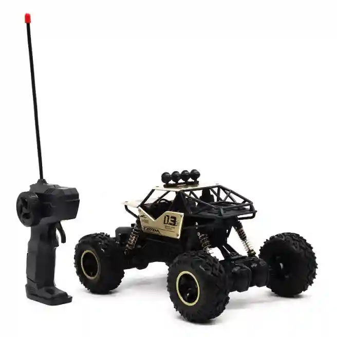 Машина на радиоуправлении "Rock Crawler" золотая, код 137670