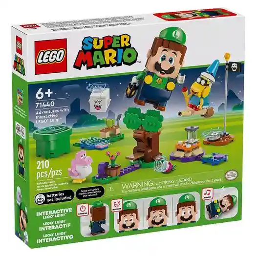 Конструктор LEGO Super Mario Приключения с интерактивным LEGO Luigi, арт. 71440