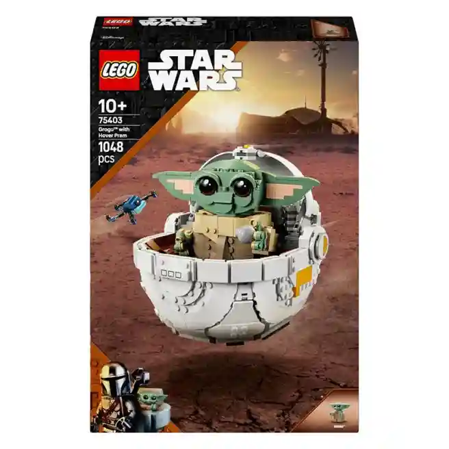 Конструктор LEGO Star Wars Grogu с коляской Hover, арт. 75403