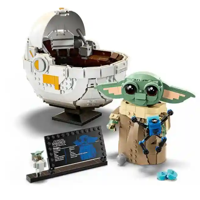 Конструктор LEGO Star Wars Grogu с коляской Hover, арт. 75403