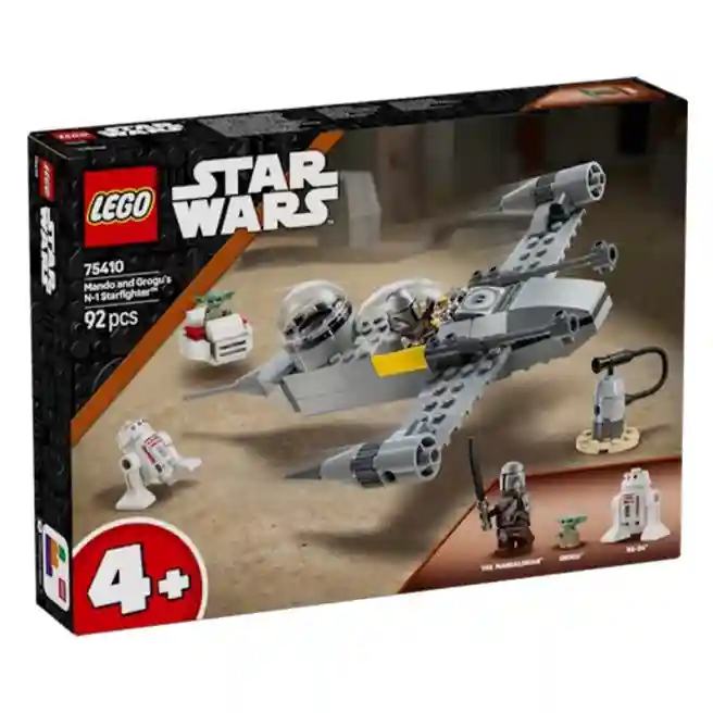 Конструктор LEGO Star Wars Звездный истребитель N-1 Мандо и Грогу, арт. 75410