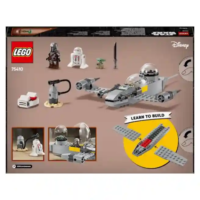 Конструктор LEGO Star Wars Звездный истребитель N-1 Мандо и Грогу, арт. 75410
