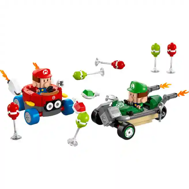 Конструктор LEGO Super Mario Mario Kart: Малыш Марио против Малыша Луиджи, арт. 72034