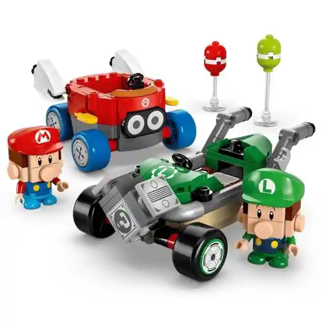 Конструктор LEGO Super Mario Mario Kart: Малыш Марио против Малыша Луиджи, арт. 72034