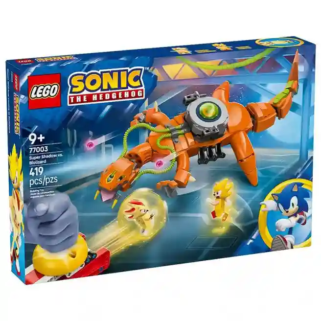 Конструктор LEGO Sonic The Hedgehog Супер Шэдоу против Биолизарда, арт. 77003