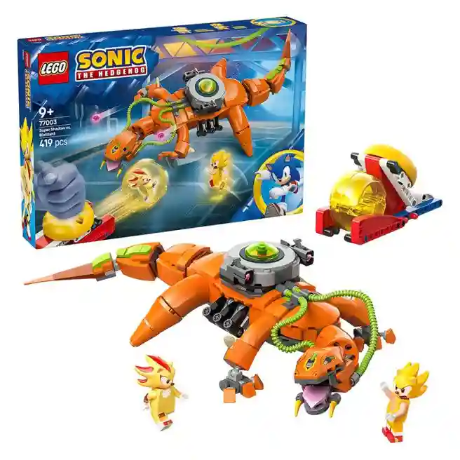 Конструктор LEGO Sonic The Hedgehog Супер Шэдоу против Биолизарда, арт. 77003