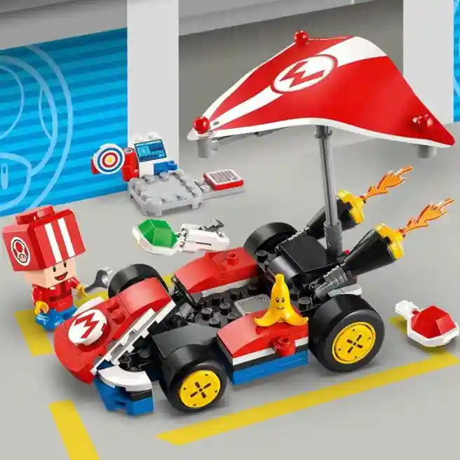 Constructor LEGO Super Mario Mario Kart Kart standard, art. 72032