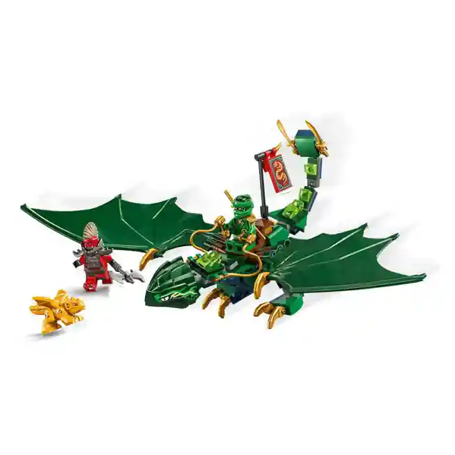 Constructor LEGO Ninjago Dragonul Lloyds Green Forest, art. 71829