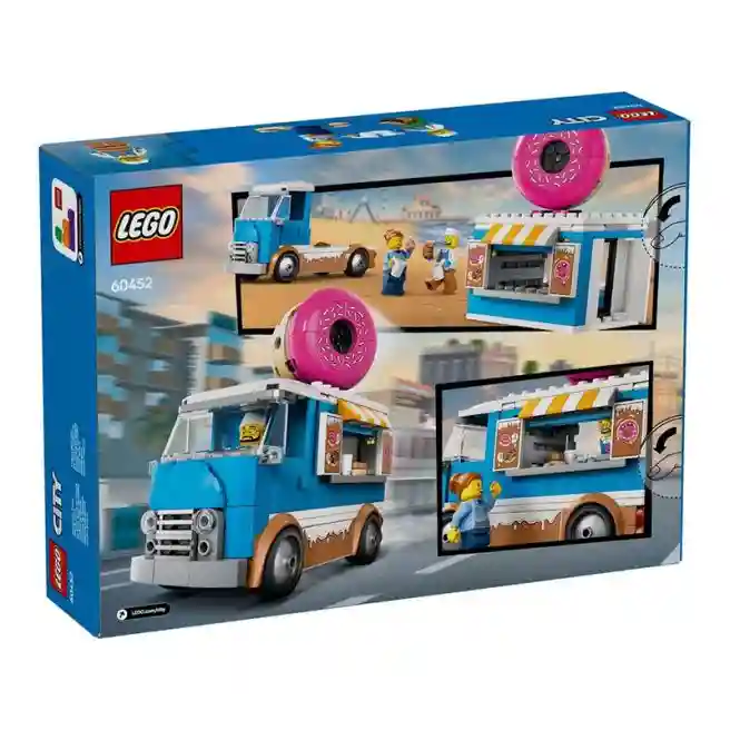 Конструктор LEGO City Грузовик с пончиками, арт. 60452