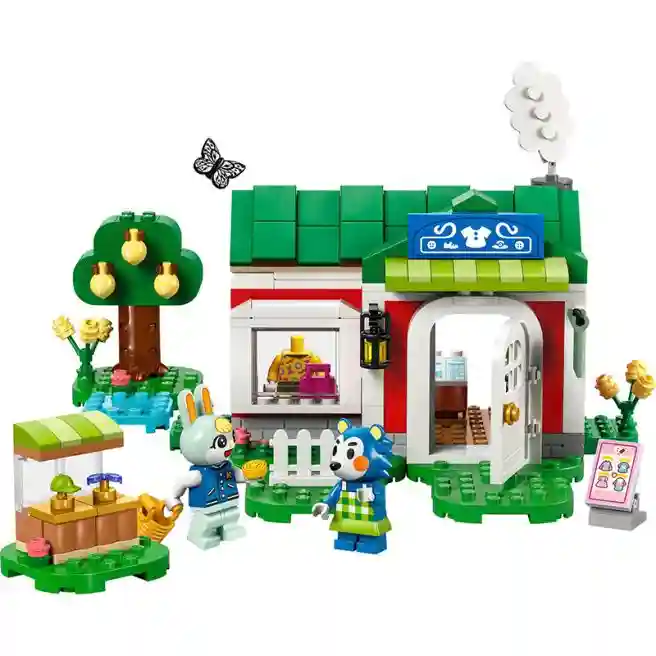 Constructor LEGO Animal Crossing Magazin de îmbrăcăminte Able Sisters, art. 77055