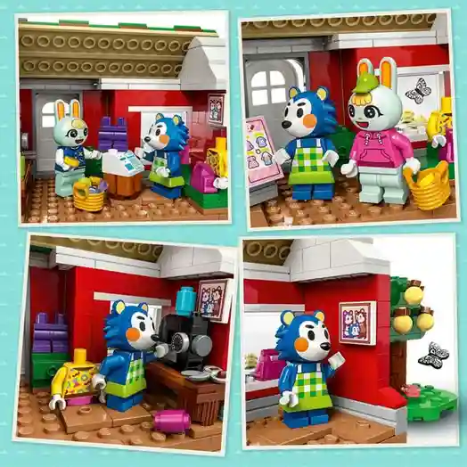 Constructor LEGO Animal Crossing Magazin de îmbrăcăminte Able Sisters, art. 77055