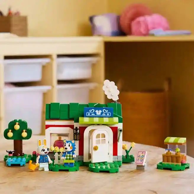 Constructor LEGO Animal Crossing Magazin de îmbrăcăminte Able Sisters, art. 77055