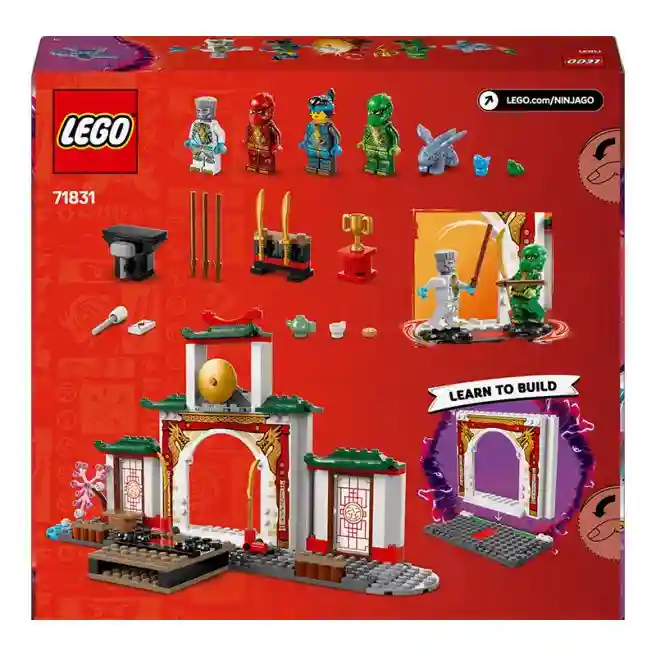 Constructor LEGO Ninjago Templul lui Ninja Spinjitzu, art. 71831