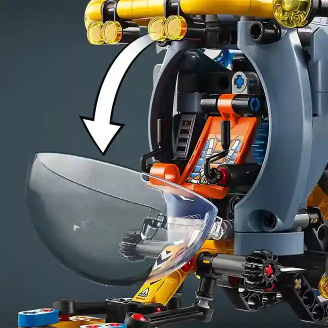 Конструктор LEGO Technic Глубоководная исследовательская подводная лодка, арт. 42201