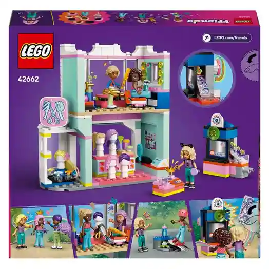 Constructor LEGO Friends Salon de coafură și magazin de accesorii, art. 42662