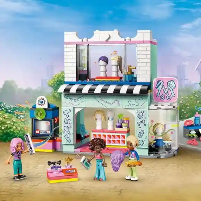 Constructor LEGO Friends Salon de coafură și magazin de accesorii, art. 42662
