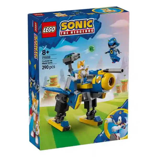 Constructor LEGO Sonic The Hedgehog Cyclone vs Metal Sonic, art. 77002