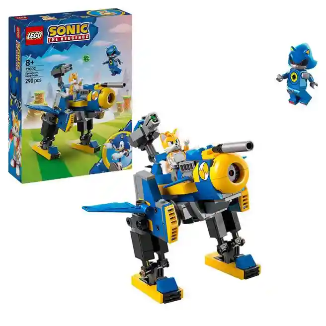 Constructor LEGO Sonic The Hedgehog Cyclone vs Metal Sonic, art. 77002