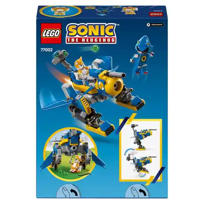 Constructor LEGO Sonic The Hedgehog Cyclone vs Metal Sonic, art. 77002