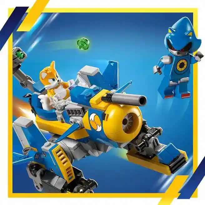 Constructor LEGO Sonic The Hedgehog Cyclone vs Metal Sonic, art. 77002